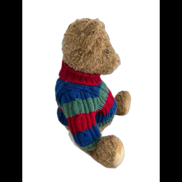 Gund Stuffed Animal Little Brown Bear with Holiday Sweater Plush Teddy (43467) - Picture 5 of 10